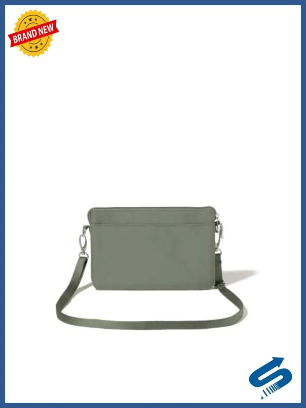 Mini Crossbody Bag RFID Blocking Convertible Wristlet Machine Washable Nylon